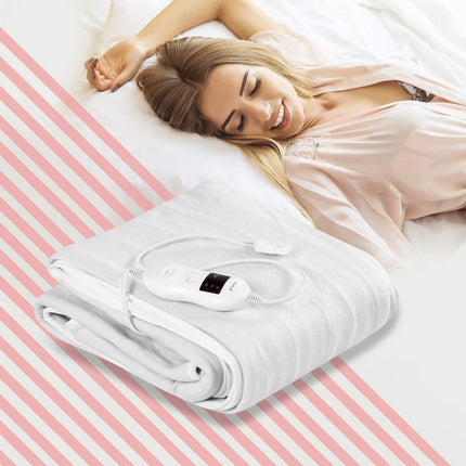Dreamade Heated Electric Mattress Pad w/ 8 Temperature Regulation (Twin/Full/Queen/King) - Dreamadeus