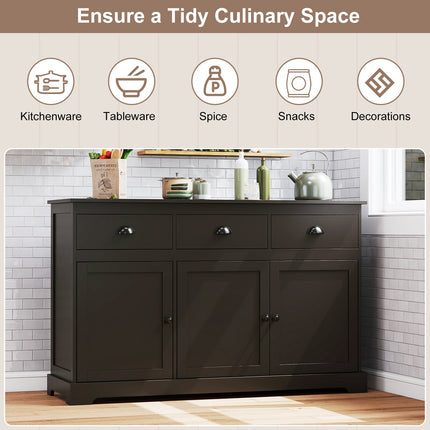 Dreamade Sideboard Buffet Server Storage Cabinet Console Table