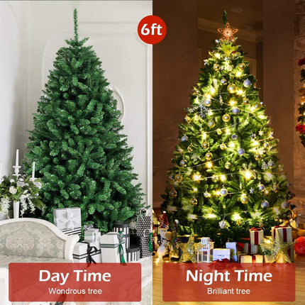 Artificial Douglas Christmas Tree Easy Assembly Xmas Tree for Indoor and Outdoor - DreamadeUS
