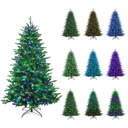 Dreamade Christmas Tree, PVC & PE Branch Tips, Indoor Holiday Festival Decoration for Residential Commercial Use - DreamadeUS
