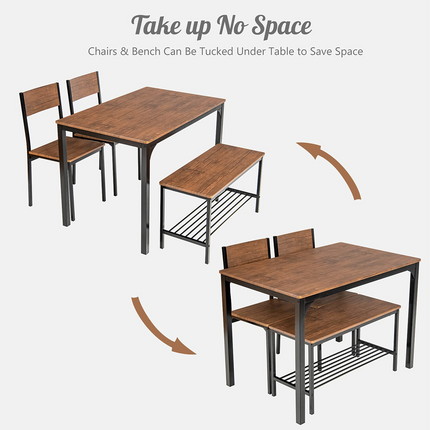 Dining Table Set for 4 - Dreamade