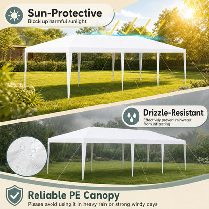 DREAMADE Party Tent, 10' x 30' Event Canopy Tent