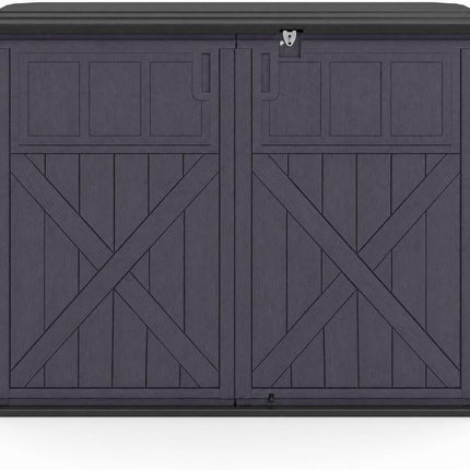 Dreamade 20 Cu.Ft Outdoor Storage Cabinet with Adjustable Shelf