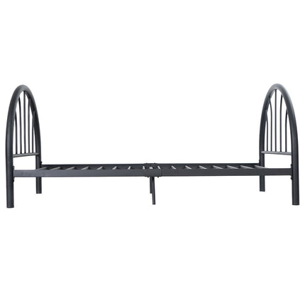Dreamade 83" x 42" x 35" Metal Bed Platform Frame Twin Size Bedroom Home Furniture