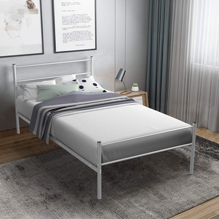 Dreamade Twin Size Platform Bed with Headboard and Footboard