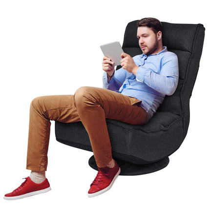 360 Degree Swivel Floor Chair, Lazy Sofa Lounge Chair - Dreamadeus