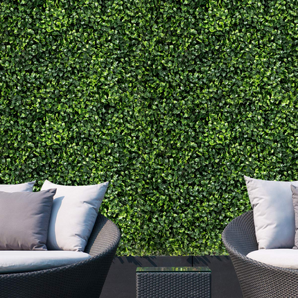 Dreamade 12PCS 20x20inch Artificial Boxwood Panels Garden Privacy Fence Screen