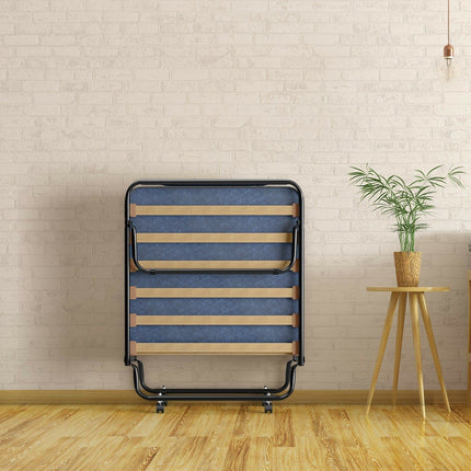 Rollaway Guest Bed W/Foam Mattress