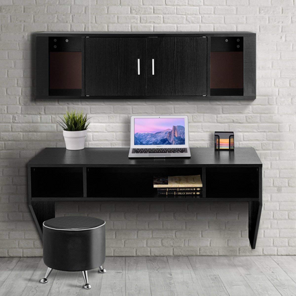 Dreamade Wall Mounted Desk Floating Computer Desk
