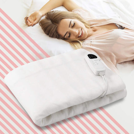 Dreamade Smart Electric Heated Mattress Pad, Heating Bed Topper Blankets w/ Low-Voltage