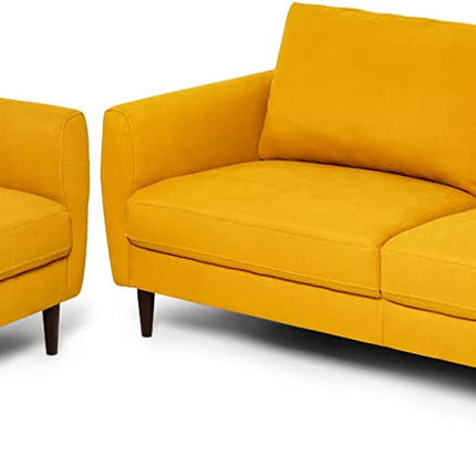 Dreamade Sofa Chair, Upholstered Mid-Century Modern Accent Chair