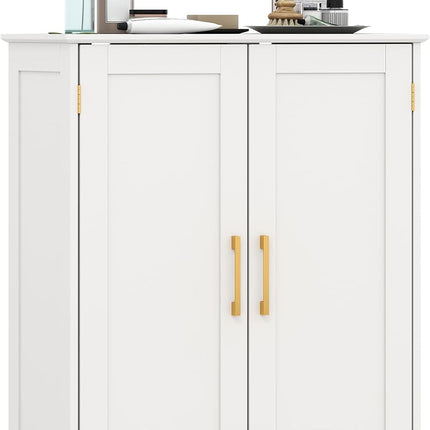Dreamade Bathroom Storage Cabinet Modern 31.5" Cupboard with Adjustable Shelves