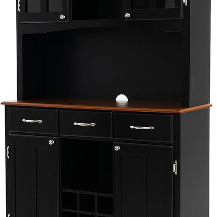 Dreamade Buffet Hutch Cabinet, Kitchen Hutch Sideboard