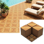 Golden Teak - Diagonal / 48 Pcs