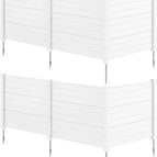 White / 48''W x 36''H - 6 Panels