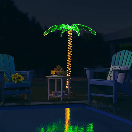 Lighted Palm Trees for Outside Patio - DreamadeUS