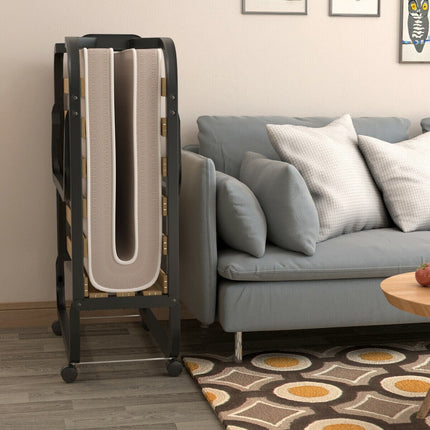 Dreamade Rollaway Folding Bed with 4 Inch Mattress