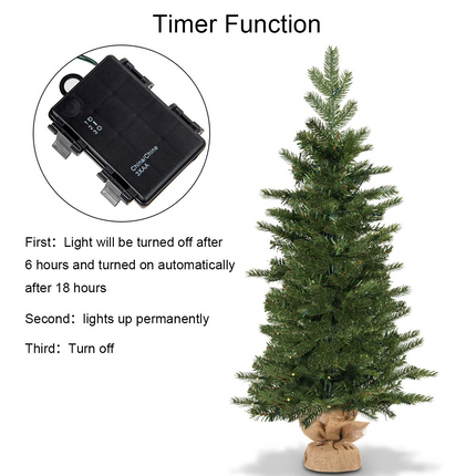 Dreamade 3ft Prelit Christmas Tree - DreamadeUS