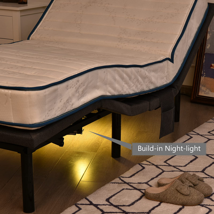 Adjustable Bed Base with Wireless Remote - Dreamade