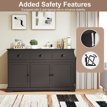Dreamade Sideboard Buffet Server Storage Cabinet Console Table