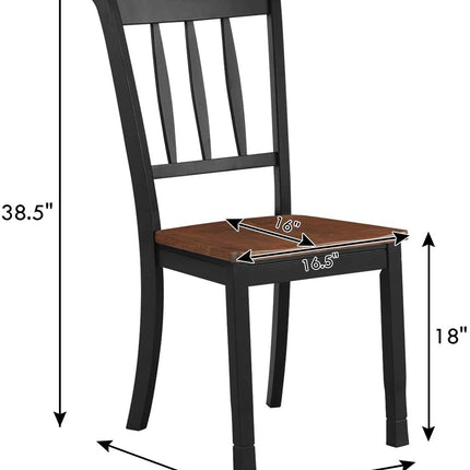 Solid Wood Whitesburg Dining Chairs Set of 4 - Dreamadeus