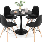 Black / Dining Set for 4