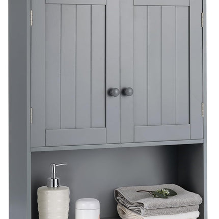Dreamade Bathroom Wall Mounted Cabinet - Storage Cabinet w/Adjustable Shelf