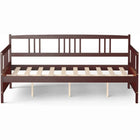 Dreamade Full Size Daybed, Wooden Daybed Sofa Bed Frame with Wood Slat Support for Kids Teens (Full)