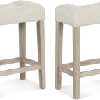 Set of 2 / Beige+Light Gray