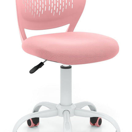 Dreamade Kids Desk Chair, Children Armless Study Chair with Adjustable Height, for Girls Boys Teens