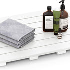 Dreamade Waterproof Bath Mat, Shower Mat for Bathroom Inside, Outdoor HIPS Floor Mat with Non Foot Pads