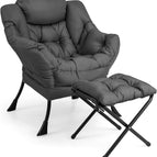 Grey / Lazy Chair+Ottoman