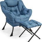 Navy / Lazy Chair+Ottoman