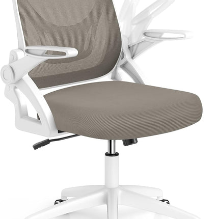 Dreamade Ergonomic Desk Chair with Flip-up Arms & Lumbar Support