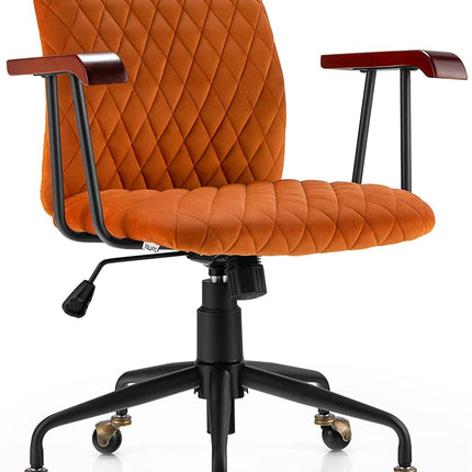 Dreamade Velvet Home Office Desk Chair