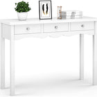 Console Table for Entryway W/Storage 3-Drawers Hall Table Desk