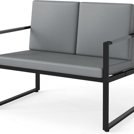Dreamade Modern Loveseat Sofa 2 Seater Small Couch