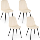 Dreamade Upholstered Dining Chairs Set of 4