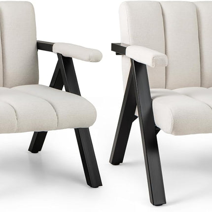 Dreamade Mid-Century Modern Accent Chair with Deepened Seat