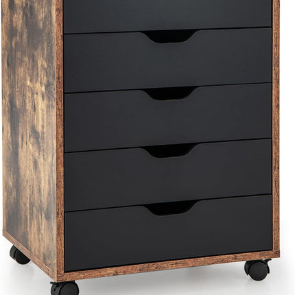 Drawers Cabinet Mobile Lateral Filing Organizer