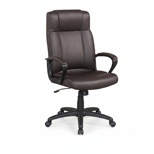 Dreamade Faux Leather Office Chair Computer Desk Chair with Rocking Function