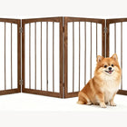 Dreamade Freestanding Foldable Dog Gate Indoor, 83