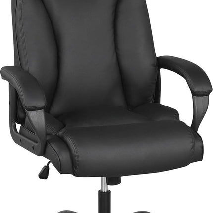 Dreamade Executive Office Chair | High Back Ergonomic Home Desk Chair w/Headrest