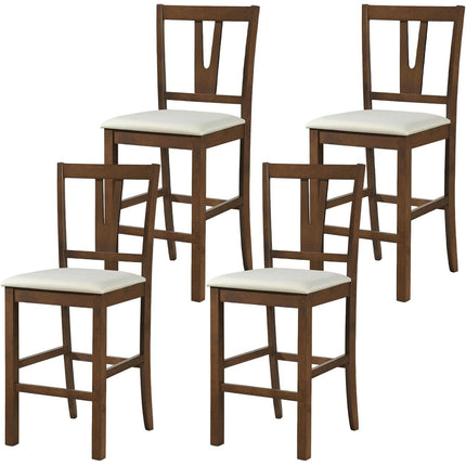 Dreamade 24" Counter Height Mid-Century Bar Stools