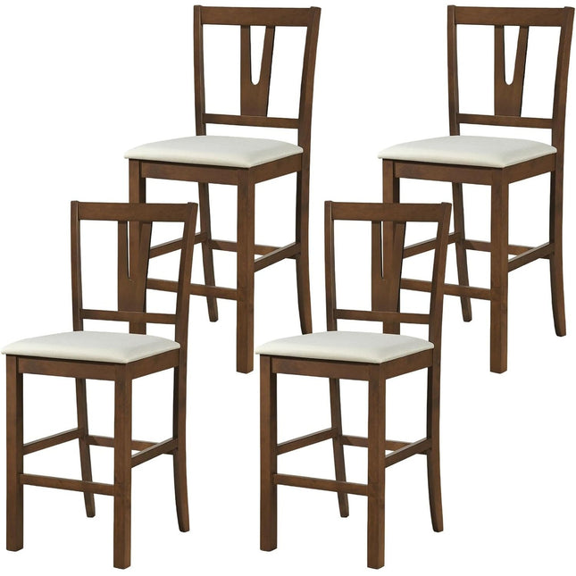 Dreamade 24" Counter Height Mid-Century Bar Stools