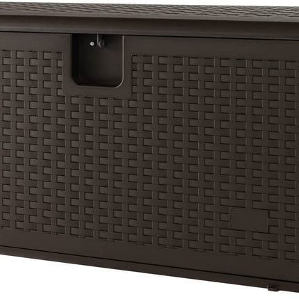 Dreamade Patio Deck Box - Outdoor Storage Bin with Flip Lid, Lock Hole, 31-130 Gallons