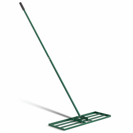 DREAMADE Lawn Leveling Rake, 30"/36"/42" x 10" Professional Grade Soil Distribution Rake w/67 Ergonomic Handle