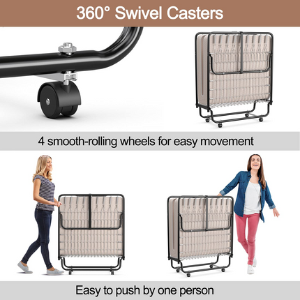 Dreamade Rollaway Folding Bed