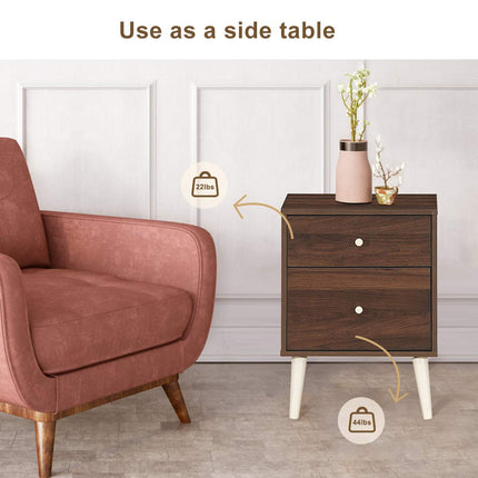 Dreamade Hallway Storage Cabinet Organizer Beside End Table