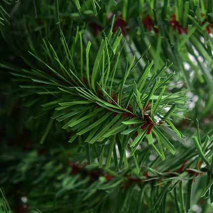 Dreamade Christmas Tree Tabletop Artificial PVC Green Spruce Tree in Burlap Base - DreamadeUS